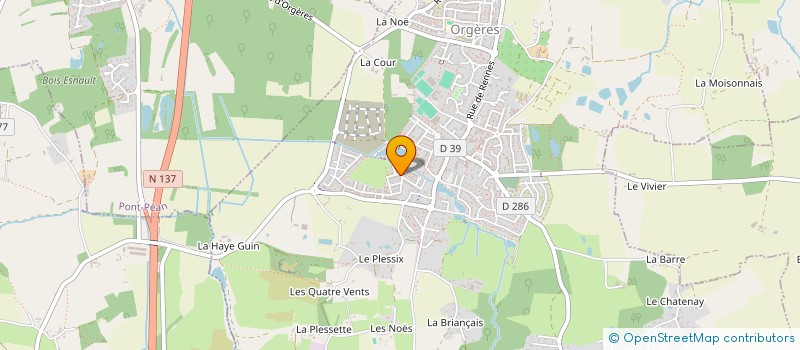 localisation de l'entreprise MONSIEUR R STEVE METSATEDEM TSAFACK à ORGERES
