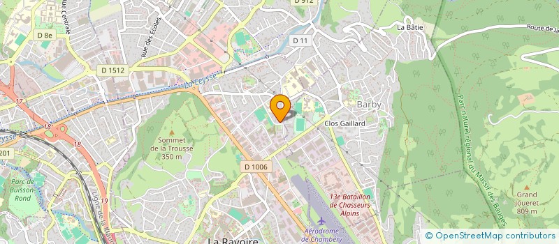 localisation de l'entreprise MONSIEUR RAACHID SODANDJI à LA RAVOIRE