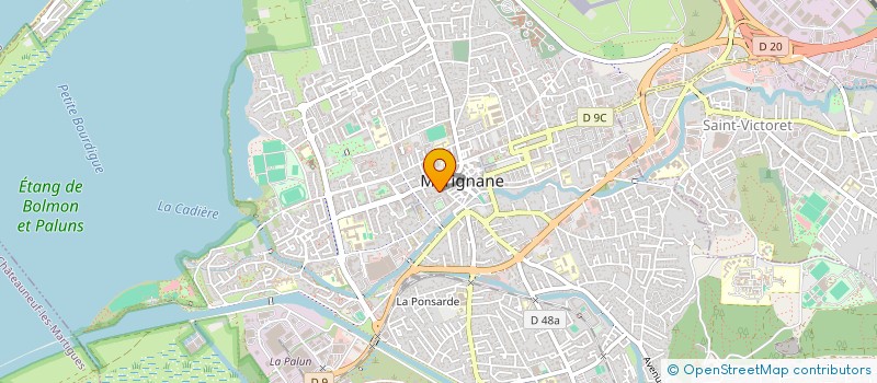 localisation de l'entreprise MONSIEUR RAAFAT FAZAI  MARIGNANE