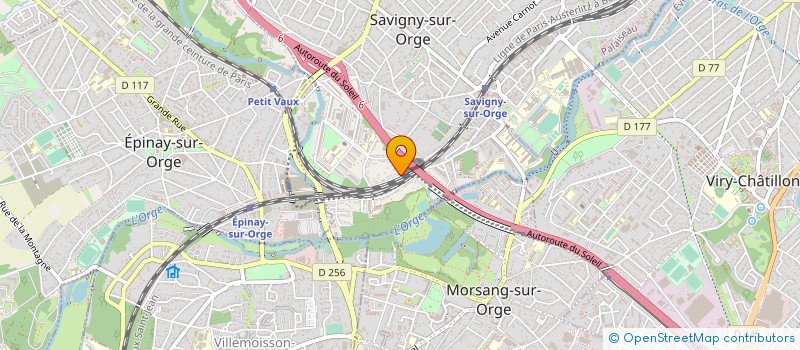 localisation de l'entreprise MONSIEUR RAAGOUL MOUTTALOURETTY à SAVIGNY-SUR-ORGE