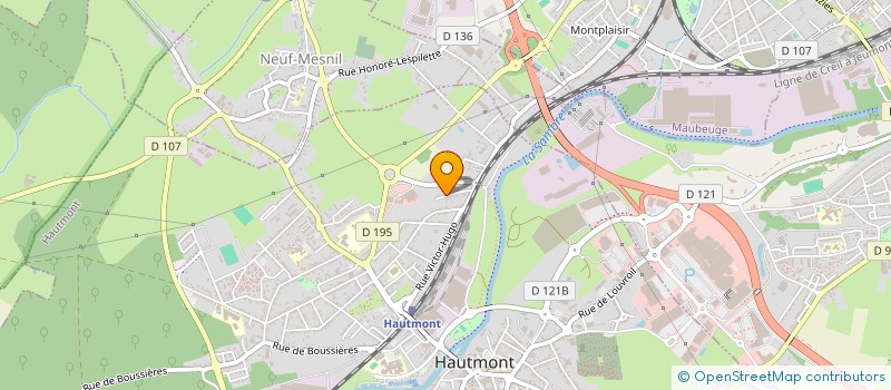 localisation de l'entreprise MONSIEUR RABA TALHA à HAUTMONT