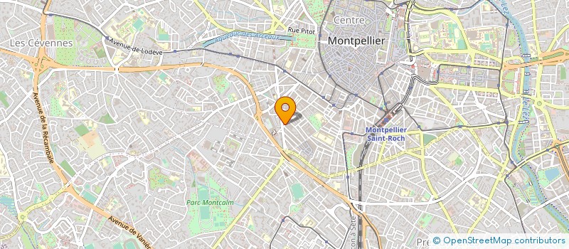 localisation de l'entreprise MONSIEUR RABAH ABADLIA à MONTPELLIER