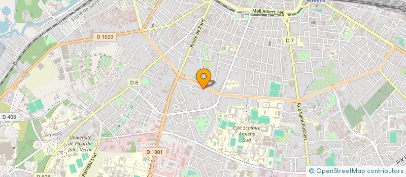 localisation de l'entreprise MONSIEUR RABAH ABBAD à AMIENS