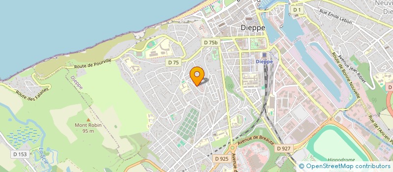 localisation de l'entreprise MONSIEUR RABAH ABBOU à DIEPPE