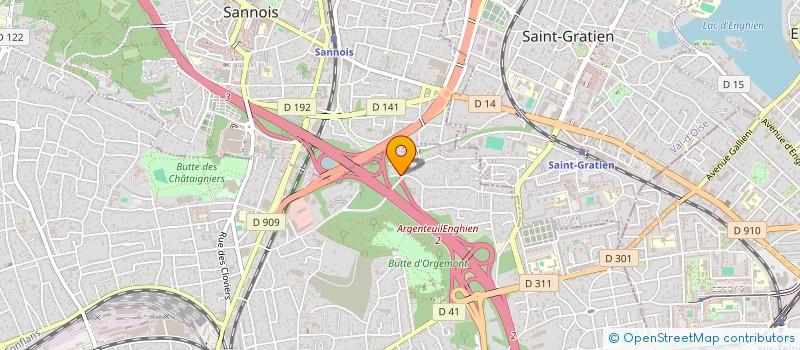 localisation de l'entreprise MONSIEUR RABAH ACHEK  ARGENTEUIL