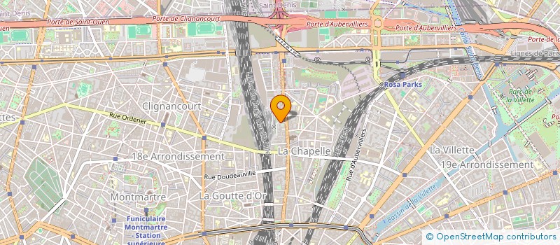 localisation de l'entreprise MONSIEUR RABAH AZI  PARIS