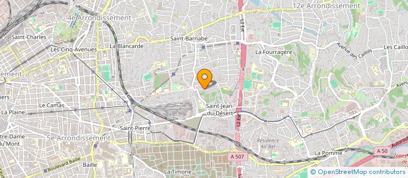 localisation de l'entreprise MONSIEUR RABAH BAREK à MARSEILLE