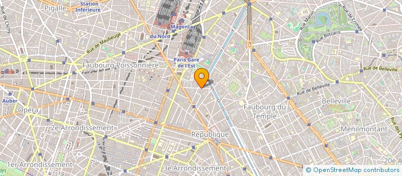 localisation de l'entreprise MONSIEUR RABAH BAZI  PARIS