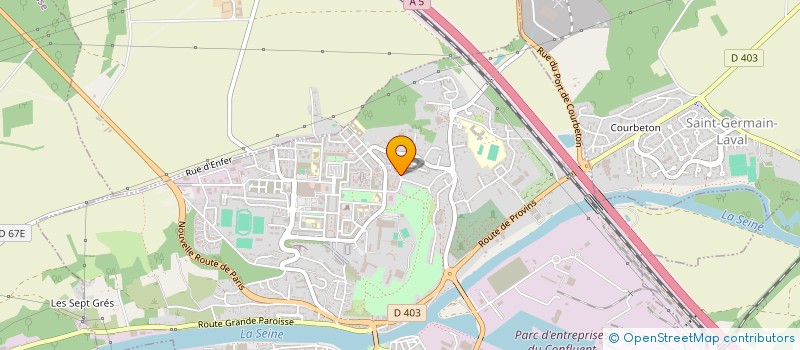 localisation de l'entreprise MONSIEUR RABAH BELABED  MONTEREAU-FAULT-YONNE