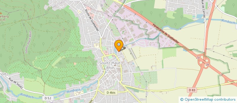 localisation de l'entreprise MONSIEUR RABAH BELHADJE  SOULTZ-HAUT-RHIN