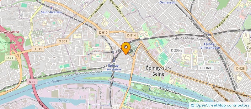 localisation de l'entreprise MONSIEUR RABAH BELOUAFI  EPINAY-SUR-SEINE