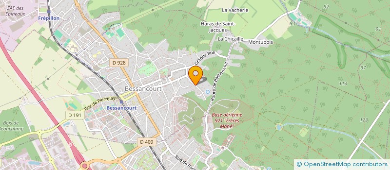 localisation de l'entreprise MONSIEUR RABAH BEY  BESSANCOURT