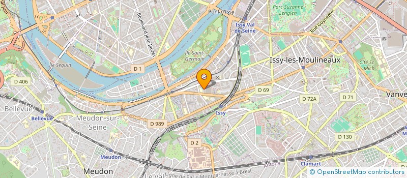 localisation de l'entreprise MONSIEUR RABAH BOUHACI à ISSY-LES-MOULINEAUX