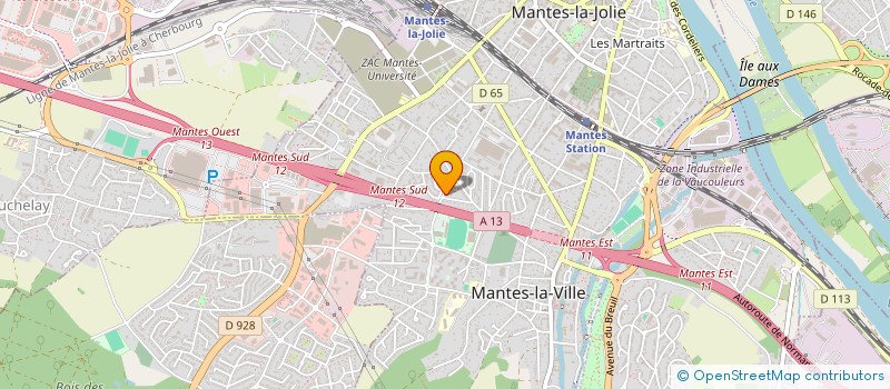 localisation de l'entreprise MONSIEUR RABAH BOUKHEDDACHE  MANTES-LA-VILLE