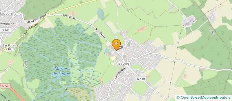 localisation de l'entreprise MONSIEUR RABAH BOUSSOUR  SAONE