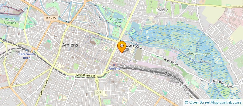 localisation de l'entreprise MONSIEUR RABAH CHABLI  AMIENS