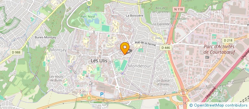 localisation de l'entreprise MONSIEUR RABAH CHERANE à LES ULIS