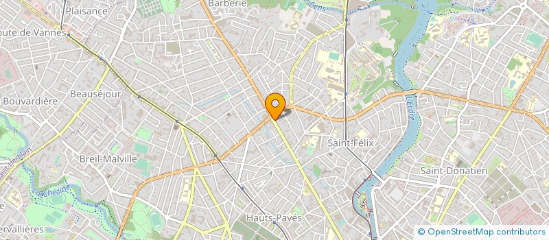 localisation de l'entreprise MONSIEUR RABAH CHORFI à NANTES