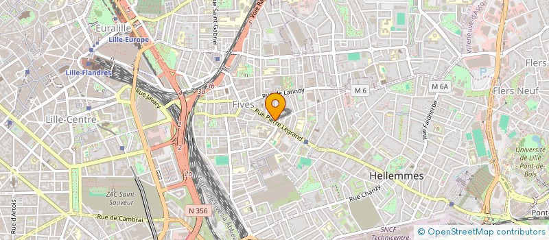 localisation de l'entreprise MONSIEUR RABAH GHOUL à LILLE