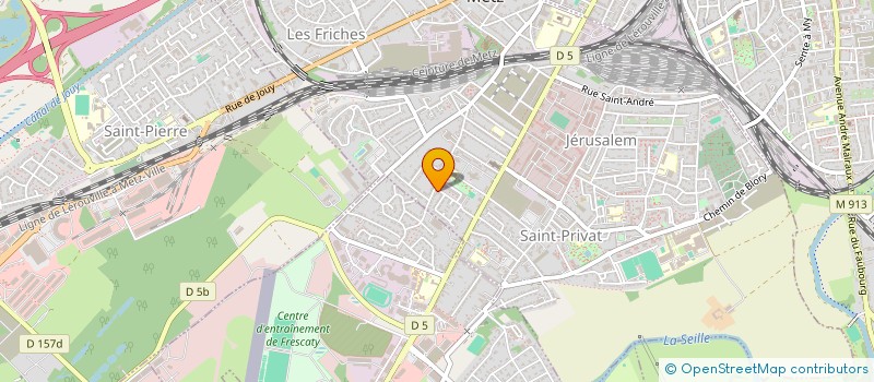 localisation de l'entreprise MONSIEUR RABAH GUELLOU à MONTIGNY-LES-METZ
