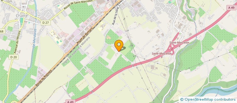 localisation de l'entreprise MONSIEUR RABAH HASSOUNI  CHATTE