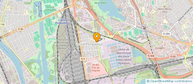 localisation de l'entreprise MONSIEUR RABAH HELLAL  VALENTON