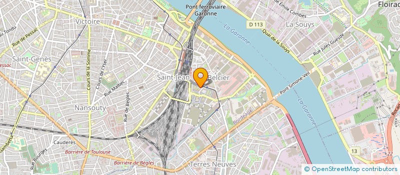 localisation de l'entreprise MONSIEUR RABAH IGGUI à BORDEAUX