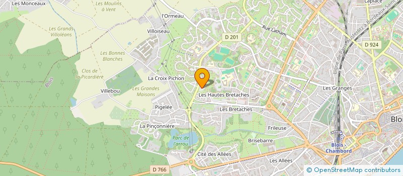 localisation de l'entreprise MONSIEUR RABAH KASDI  BLOIS