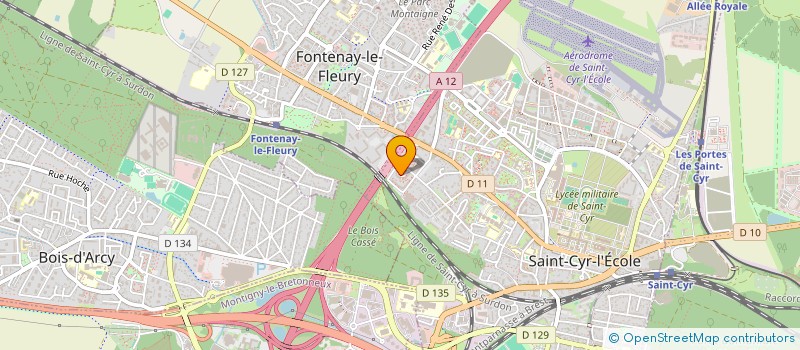 localisation de l'entreprise MONSIEUR RABAH KHELIFI  SAINT-CYR-L'ECOLE