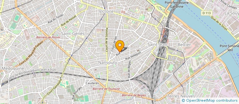 localisation de l'entreprise MONSIEUR RABAH KHOUYA  BORDEAUX