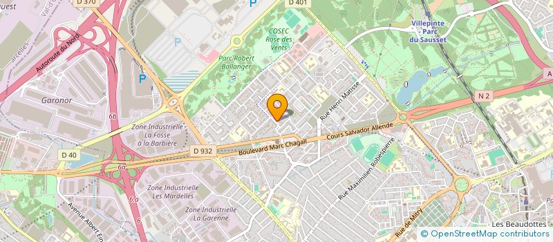 localisation de l'entreprise MONSIEUR RABAH MELIANI à AULNAY-SOUS-BOIS