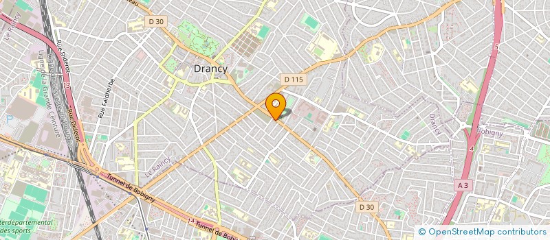 localisation de l'entreprise MONSIEUR RABAH MENIEB  DRANCY