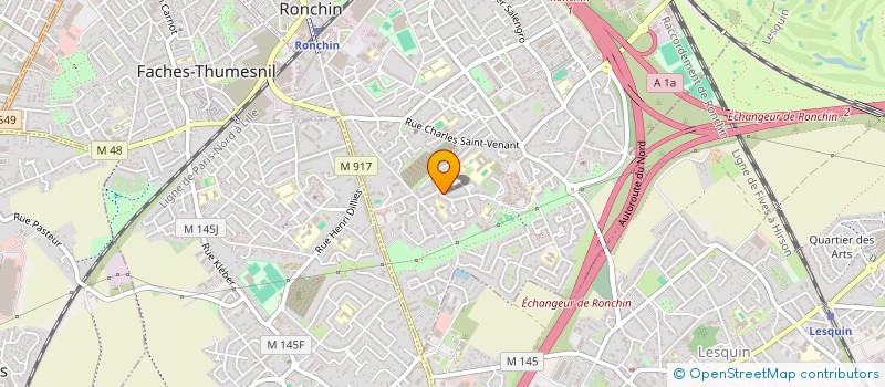 localisation de l'entreprise MONSIEUR RABAH MENOUS à RONCHIN