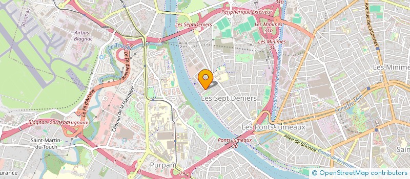 localisation de l'entreprise MONSIEUR RABAH NACEUR à TOULOUSE