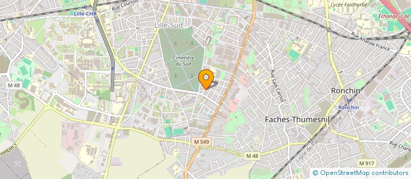 localisation de l'entreprise MONSIEUR RABAH NECHE à LILLE