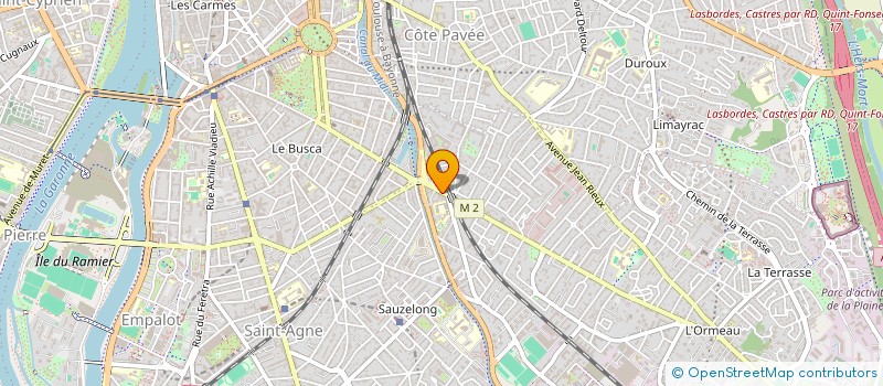 localisation de l'entreprise MONSIEUR RABAH OKAZI à TOULOUSE