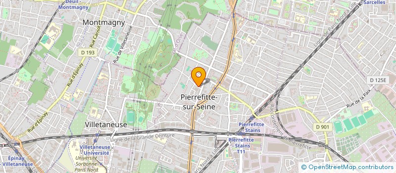 localisation de l'entreprise MONSIEUR RABAH RAMI à PIERREFITTE-SUR-SEINE