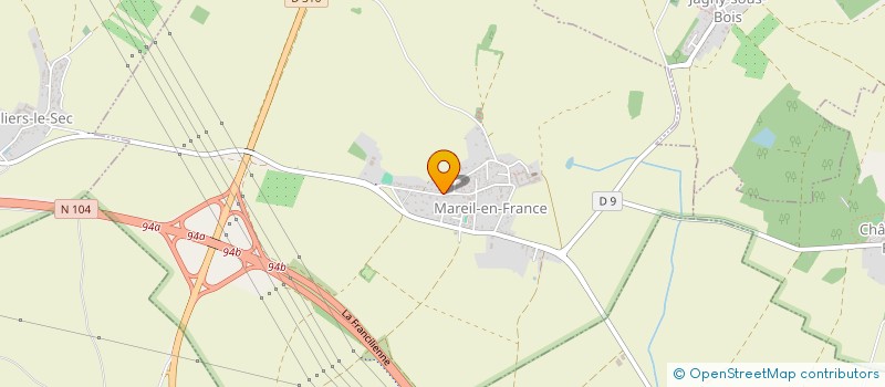 localisation de l'entreprise MONSIEUR RABAH SADKI  MAREIL-EN-FRANCE