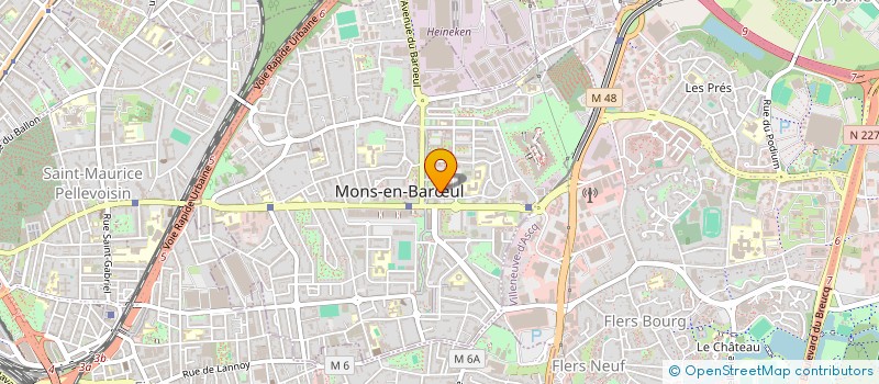 localisation de l'entreprise MONSIEUR RABAH TALEB  MONS-EN-BARUL