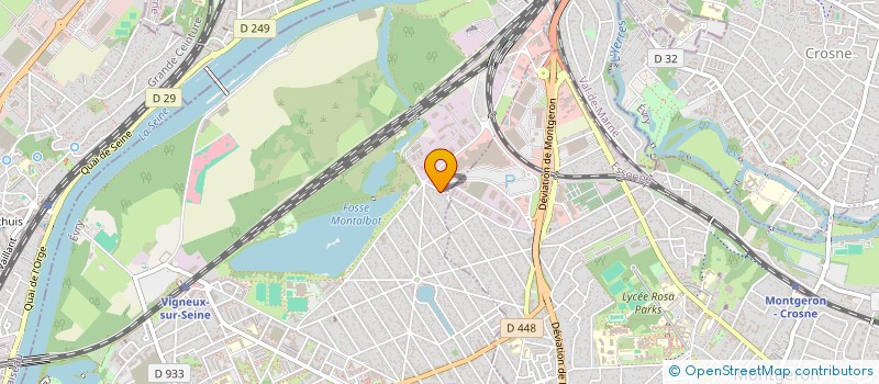 localisation de l'entreprise MONSIEUR RABAH TERKEMANI  VIGNEUX-SUR-SEINE