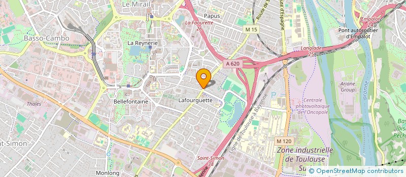 localisation de l'entreprise MONSIEUR RABAH YAHYAOUI à TOULOUSE