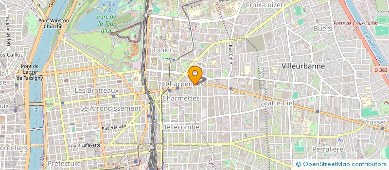 localisation de l'entreprise MONSIEUR RABAH ZAHI  VILLEURBANNE