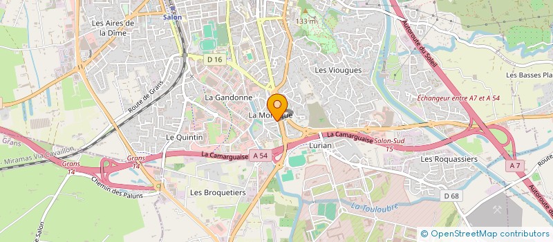 localisation de l'entreprise MONSIEUR RABAH ZANE à SALON-DE-PROVENCE