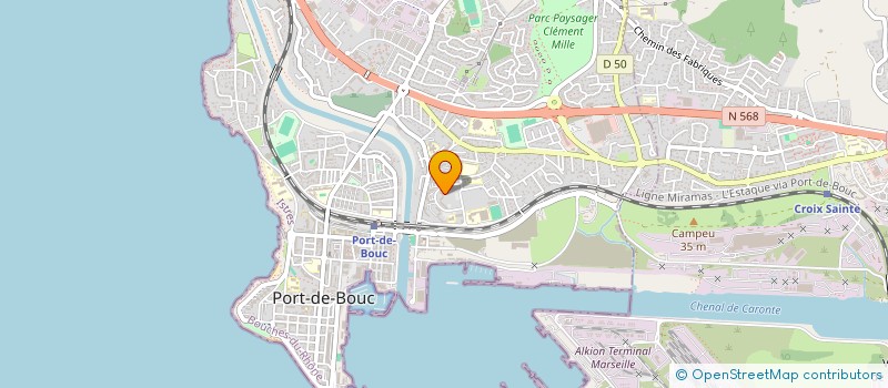 localisation de l'entreprise MONSIEUR RABAH ZERAIBI à PORT-DE-BOUC