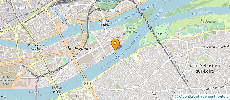 localisation de l'entreprise MONSIEUR RABAI SIDI-YKHLEF à NANTES