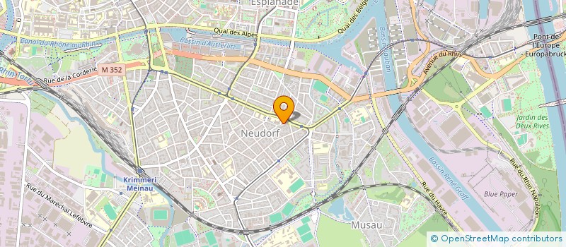 localisation de l'entreprise MONSIEUR RABANI ASSADZAI  STRASBOURG