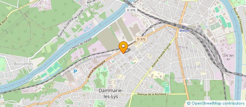 localisation de l'entreprise MONSIEUR RABANI NASERI à DAMMARIE-LES-LYS