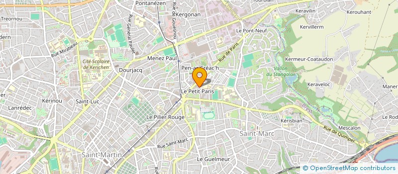localisation de l'entreprise MONSIEUR RABEH ALOUI à BREST