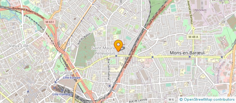 localisation de l'entreprise MONSIEUR RABI BEN KHELIL  LILLE