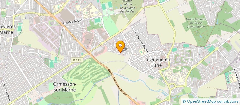 localisation de l'entreprise MONSIEUR RABI CHNANI  LA QUEUE-EN-BRIE